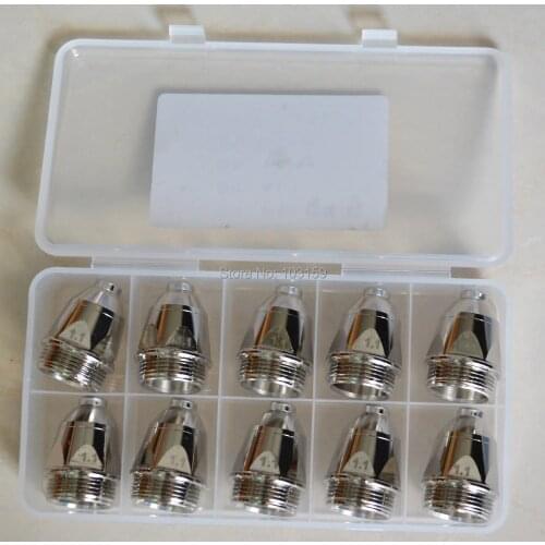 10pcs Tips Nozzle 1.1mm For Panasonic P-80 Plasma Cutting Torch Cutter Consumables