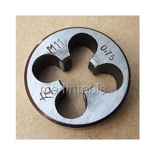 11mm x .75 Metric Left hand Thread Die M11 x 0.75mm Pitch