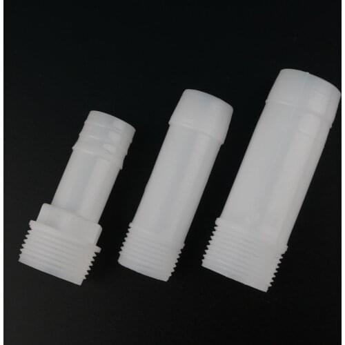 4Pcs Aquarium 1/2 3/4 Inch Single-Filament ABS Pagoda Connector Water Supply Pipe Garden Irrigation Fish Tank Accessories