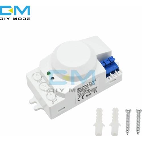 220V 5.8GHz Microwave Movement Motion Detector Sensor Switch For Light Hottest Diy Electronic PCB Board