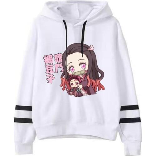Demon Slayer Kamado Nezuko Sweetshirt Polyester Hoodie Unisex Spring and Autumn