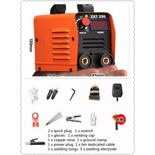 Electric welding machine 220v household copper portable dual-use automatic mini mini 250