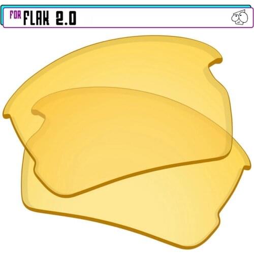 EZReplace Polarized Replacement Lenses for - Oakley Flak 2.0 Sunglasses - Night Vision