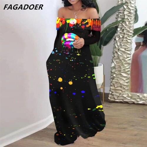 Модные платья-трапеции FAGADOER China At AliExpress