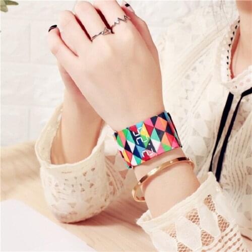 Good-looking Wristband Paper Watch LED Clock Watch Digital Paper Strap Watches Sport Watch Waterproof Paper Wristwatch