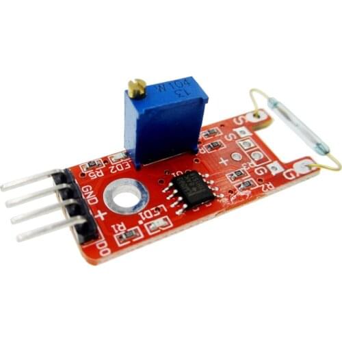 KY-025 4pin BETR Magnetic Dry Reed Pipe Switch Magnetron Sensor Module DIY KY-25
