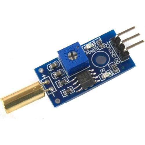 Gold SW520D Angle Sensor Module Ball Switch Tilt For Arduino Raspberry PI