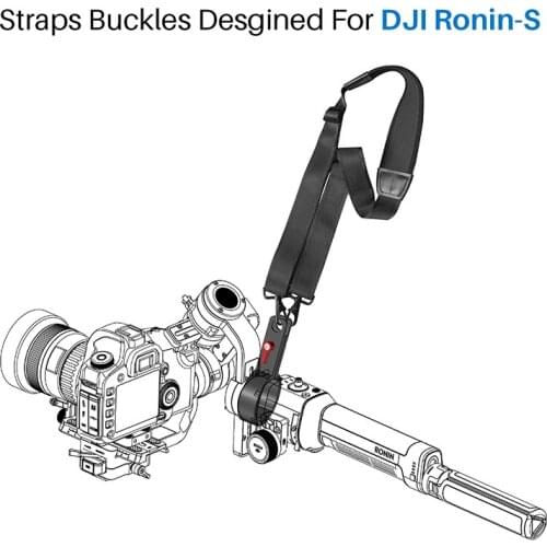 New Arrival DJI RONIN S Accessory Hang Straps Buckles Hand Free Release Strap Belt for Dji Ronin S Gimbal Accessories