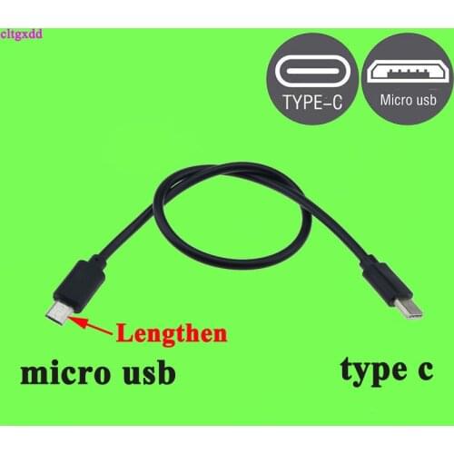USB Type C 3.1 Male To Micro USB 5 Pin B Male Plug Converter OTG Adapter Lead Data Cable for xiaomi huawei Mobile Macbook