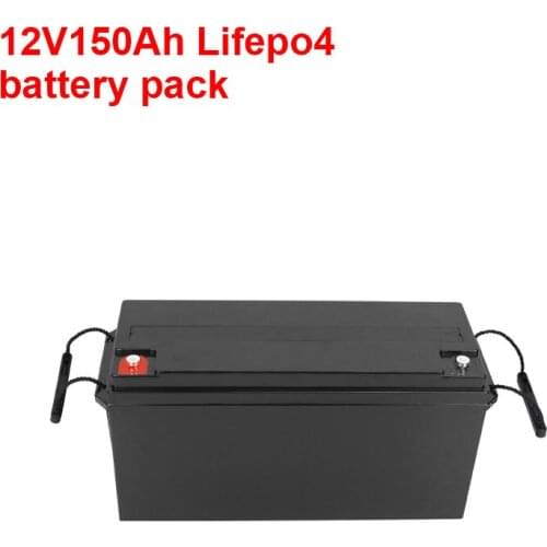 New design 12V 150AH rechargeable lithium battery supplier from china in RVs and boat solar system