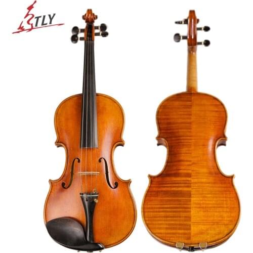 TONGLING Brand Master Hand-made Antique Violin Naturally Dried 30 Years Old Europe Maple Austrian Spruce Professional Violin