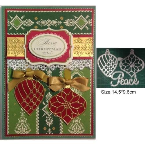 Christmas Flowers Metal Cutting Dies Mould Scrapbook Dies for Greet Card Making Cut Paper Craft 2021 New