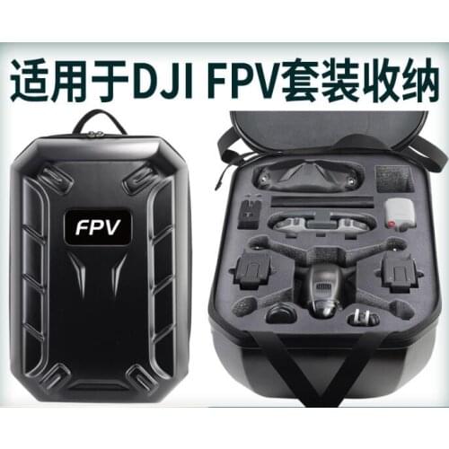 FPV Backpack Shoulder Bag Hard Case Box For DJI FPV Combo Goggles V2 Shockproof Remote Controller Drone Hardshell Storage Bag