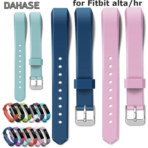 Silicone Watchbands For Fitbit Alta HR Watch Strap for Fitbit Alta Wristband Sport Strap Replacement Watch Band Accessories