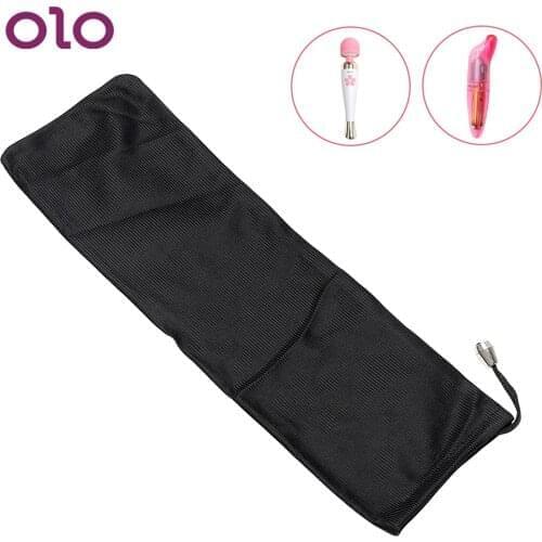 OLO Sexy Dildo Hidden Pouch Discreet Storage Bags 10*30cm Special Secret Storage Cover for Vibrator Penis Anal Plug Sex Toys