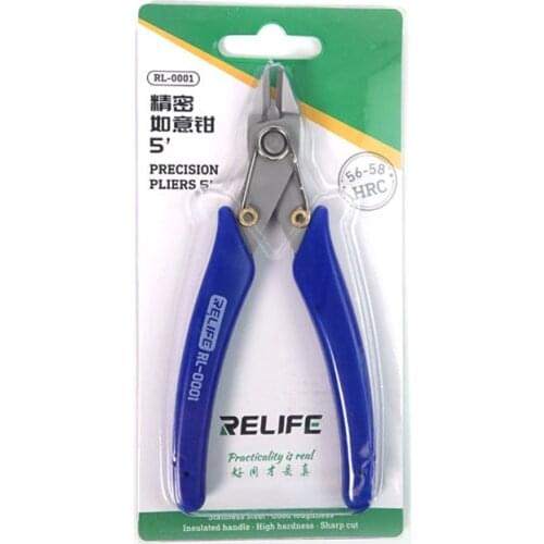 High precision RL-0001 Pliers precision cutting side Snips flush pliers For lead wire Cable rubber hose adhesive tape cutting