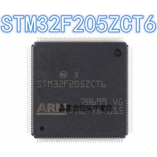 1PCS-5PCS 100% new original authentic STM32F205ZCT6 QFP-144 32F205ZCT6 QFP144 32-bit microcontroller chip