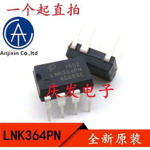 10pcs 100% orginal new real stock LNK364PN LNK364P DIP7 new power chip, quality assurance
