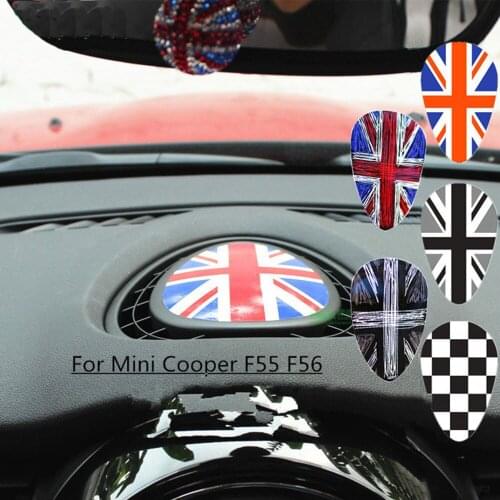 Auto Console Air-conditioner Vent Sticker Interior Decoration Decal Car Styling For Mini Cooper JCW one F54 F55 F56 Accessories