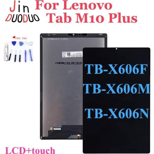 For Lenovo M10 Plus TB-X606F TB-X606M TB-X606N TB-X606 Touch Screen Digitizer LCD Display Assembly Replacement Parts