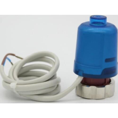 230V 24V Electric Thermal Actuator for Manifold in Under flooring M30X1.5 M28X1.5 normally closed Actuator