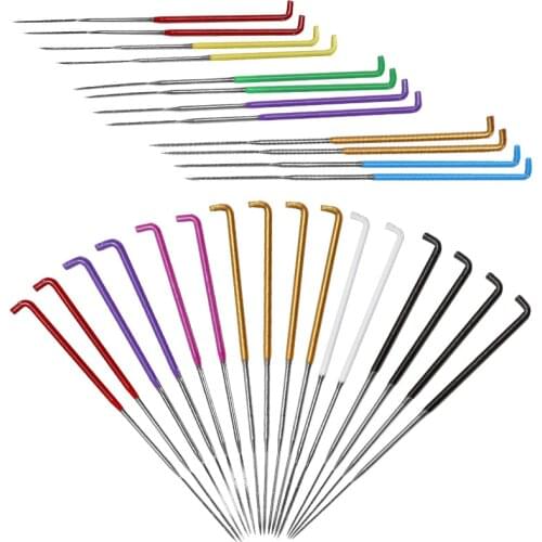 Imzay 28 Pcs Felting Needles Wool Needle Felting Kit Colorful Wool Felting Supplies DIY Sewing Needles Package