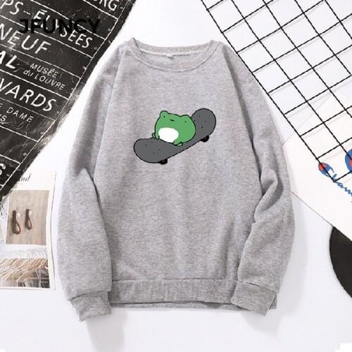 JFUNCY Mujer Sudadera Autumn Women Hoodies Oversized Sweatshirt Long Sleeve Female Clothing Woman Tops Loose Casual Pullover