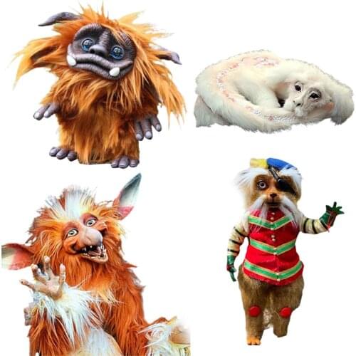 Labyrinth Plush Worm Animal Toy Plush Stuffed Animal Funny Character Squirrel Plush Doll Toy Home Decoration Children Toy Gift