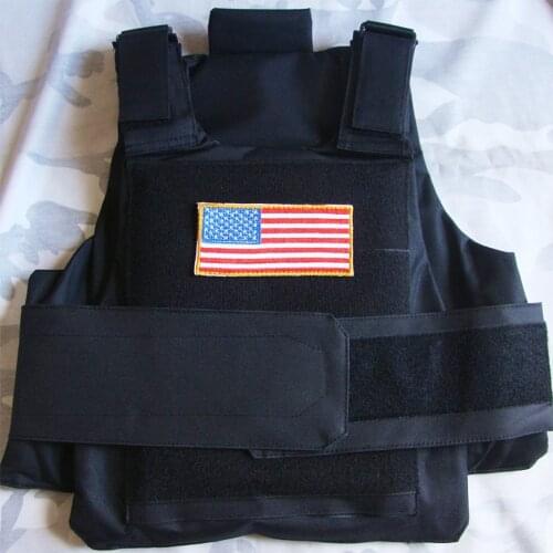 OUTDOORS TACTICAL AUS AIRSOFT PAINTBALL BODY ARMOR VEST BK HUNTING GAME WAISTCOAT BLACK