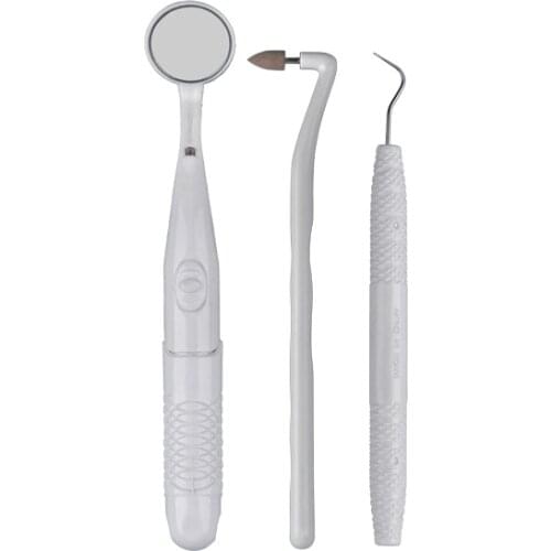 Teeth Interdental Brush Whitening Kits Dental Mouth Antifog Mirror Probe Scaler Teeth Cleaning Stain Tartar Remover Oral Hygiene