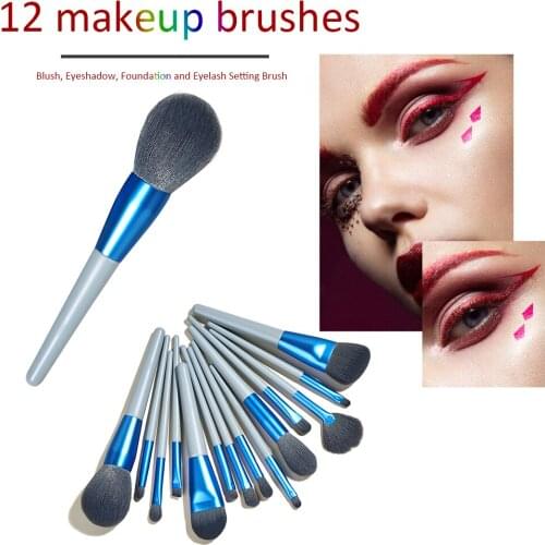 14pcs Professional Makeup Brushes Set Soft Cosmetic Powder Eyeshadow Foundation Eyebrow Blush Blending Brush Beauty Make Up Kit