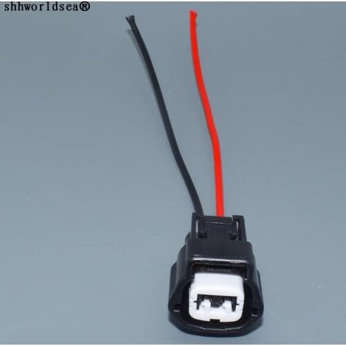 Shhworldsea 2 Pin Female Automotive Connector Engine Type Water Temperature Sensor For Nissan Hyundai 6189-0772