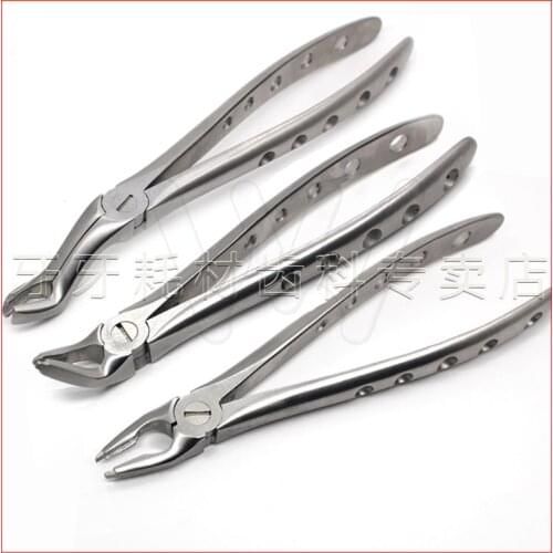 Dental instrument extraction forceps pliers Stainless steel dental instruments Adult tooth extraction forceps