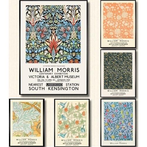 Vintage Wild Plant Posters and Pritns Botanical Flower Study Canvas Painting Wall Art Pictures for Living Room Home Decor