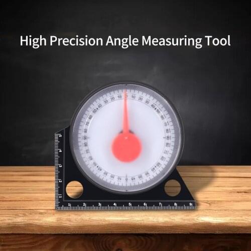 High-precision Angle Measurement Tool Pointer-type Tile Paving Woodworking Construction Angle Gauge Portable Slope Measure Tool