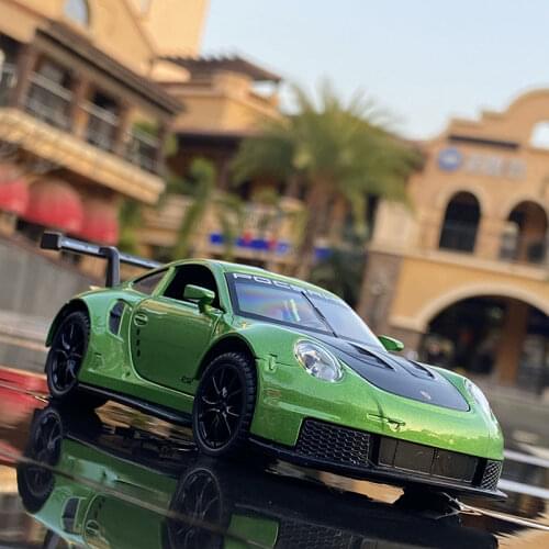 NEW 1:32 Porsches 911 RSR Sports Car Alloy Car Model Die Casts Toy Vehicles Metal Toy Car Model Simulation Collectible Kids Toy