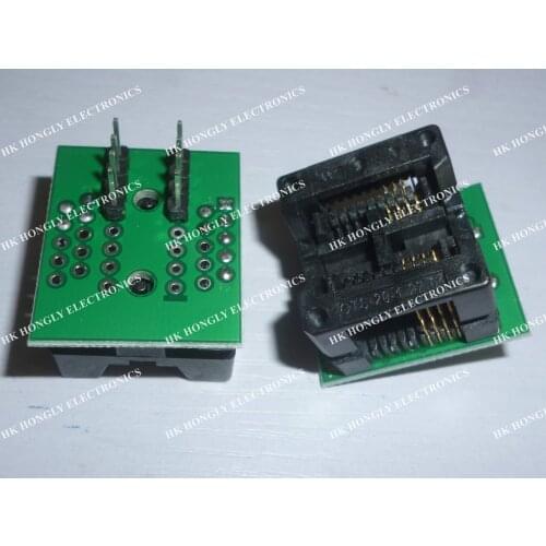 5PCS ADAPTER SOP8 TO DIP8 1.27mm