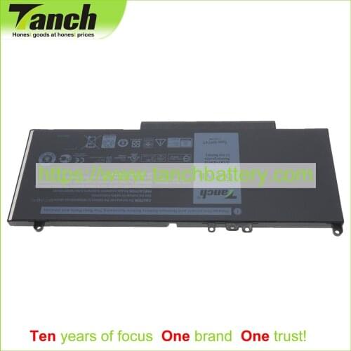 Tanch Laptop Batteries for DELL 79VRK 7V69Y WJ5R2 ROTMP WYJC2 HK6DV F5WW5 R9XM9 K3JK9 P48F002 P48F P37F 7.6V 6cell
