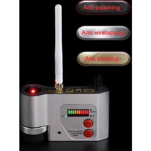 CPA101 Wireless Signal Detector Anti Eavesdropping And Steal Shooting GSM GPS Scanner RF Infrared Detector Spy Cmaera Finder