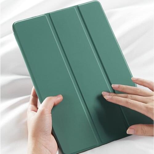 Case For Lenovo Tab M10 HD 2nd Gen TB-X306X X306F Smart Cover TPU Soft Silicone Stand Case for M10 TB-X505FTB-X605L/F Cases