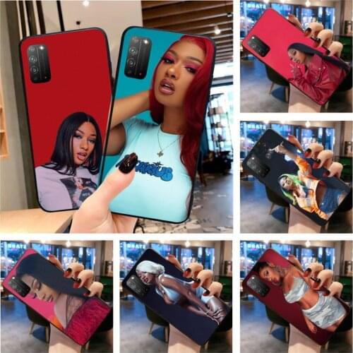 Megan thee stallion Rapper Phone Case for Huawei Honor 30 20 10 9 8 8x 8c v30 Lite view 7A pro