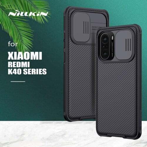 For Xiaomi Redmi K40 Pro Case Nillkin CamShield Slide Camera Frosted Shield Textured Cover for Xiaomi Redmi K40 Pro Plus Case