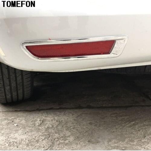 For Mercedes Benz Vito 2014-2016 2017 W447 Chromed ABS Rear Fog Lamps Foglight ABS Chromed Cover Trim 2PCS