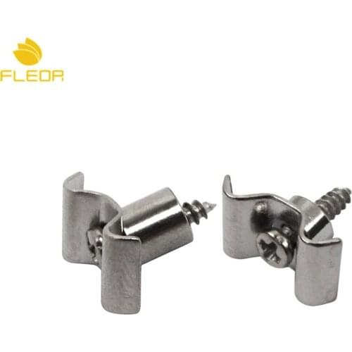 FLEOR 1 Pair Chrome Electric Guitar String Trees String Retainer Electric Guitar Parts