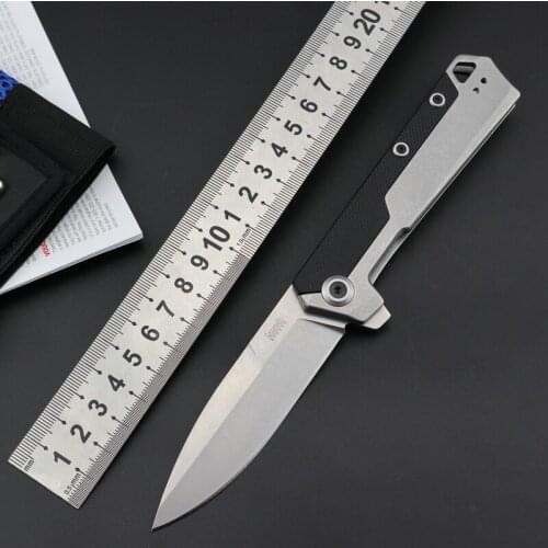 8Cr13Mov folding blade EDC pocket knife tactical hunting military knives survival ball bearing knifes outdoor camping tool 3865