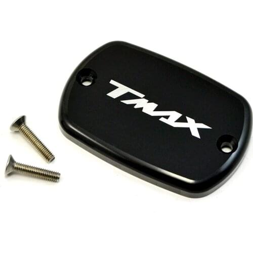 Motorcycle Brake Fluid Reservoir Tank Cap Cover For Yamaha Tmax 500 2008-2011 Tmax 530 2012 2013 2014 2015 2016