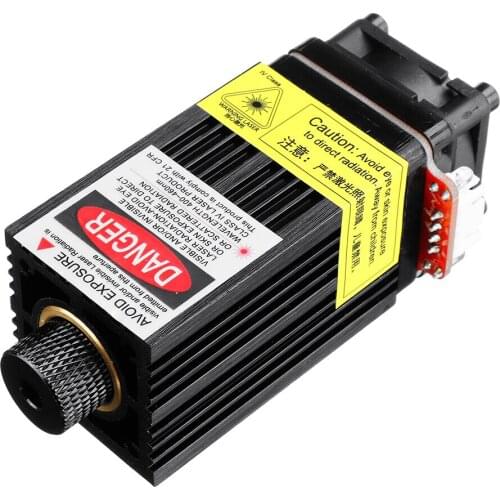 15W Module DIY Kit 450nm Professional Continuous Laser Cutting Engraving Module Blue Light for Engraving Machine CNC Compatible