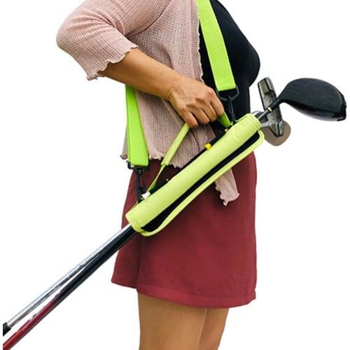 Golf club storage belt Detachable back type golf club storage bag storage bag Portable club bag Golf accessories multicolor