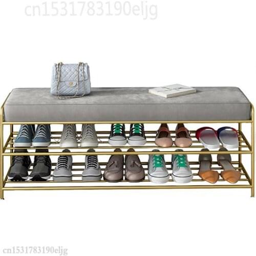 Customized Nordic Shoe Changing Stool Home Door Creative Bed End Stool Sofa Stool Long Bench Cloakroom Clothing Store Shoe Trial