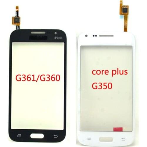 Low Price clear Stock For Samsung Galaxy Core Prime G361 G360 Core Plus G350 G3500 Touch screen Digitizer Glass Sensor Panel